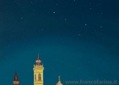Bergamo alta di notte