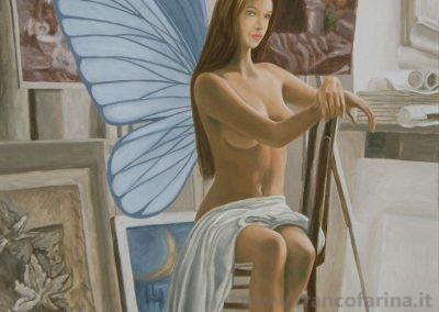 La modella