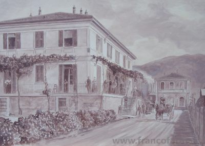 Olgiate Molgora vecchia. Albergo dei tigli