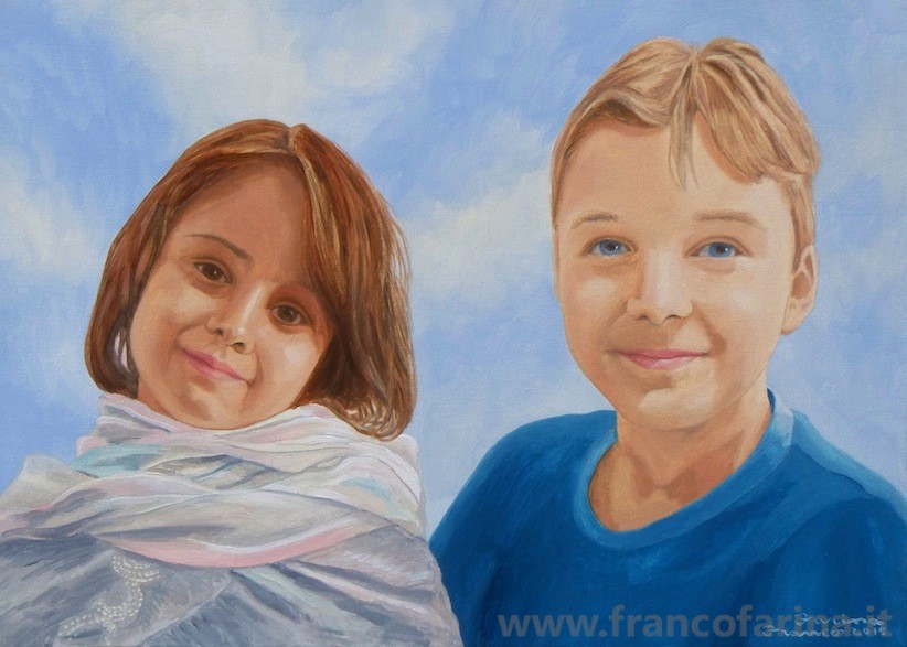 Ritratto di Enrico e Giulia