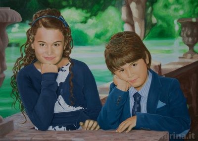 Ritratto di Jinny e Lello II