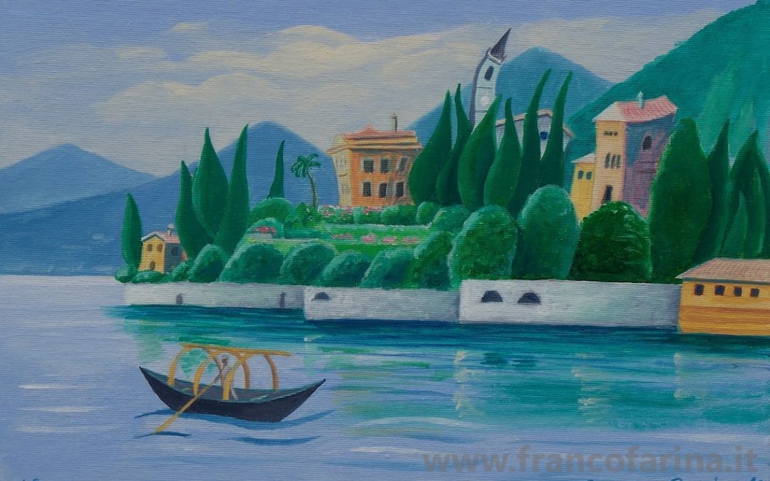 Lago sognato, Varenna Villa Cipressi. (Lago di Como)