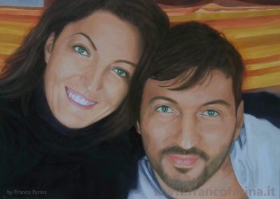 Ritratto di Claudia e Luca