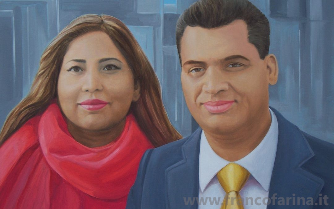 Ritratto di Asif e Sumi