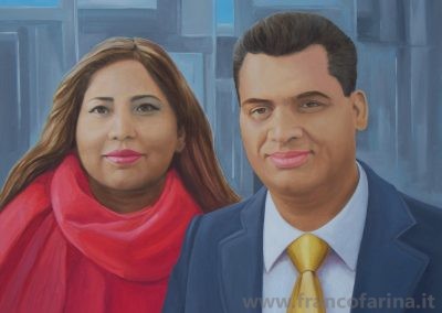 Ritratto di Asif e Sumi